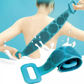 Dây đai chà cọ lưng 2 mặt đa năng bằng silicon