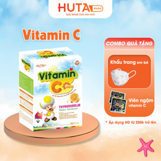 Vitamin C và kẽm cho bé - VITAMIN C HUTA PHAR