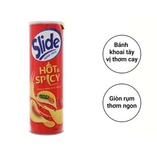 Snack khoai tây Slide lon 90g