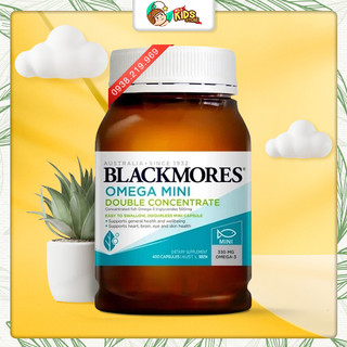 Dầu cá không mùi Omega mini double concentrate Blackmores 400v Úc