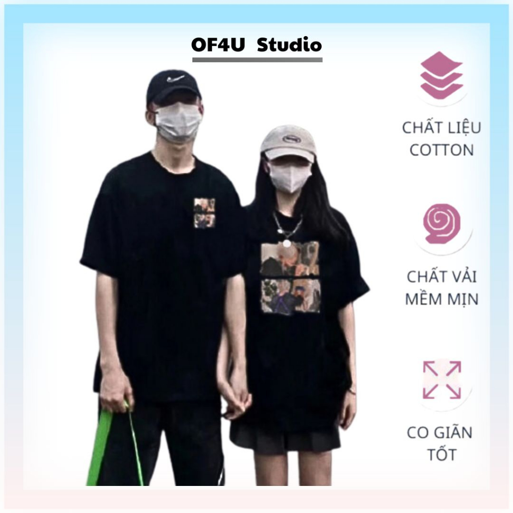 Áo Thun Unisex Form Rộng Local Brand Trắng Đen Nam Nữ dành cho cặp đôi chất liệu cotton cực mát