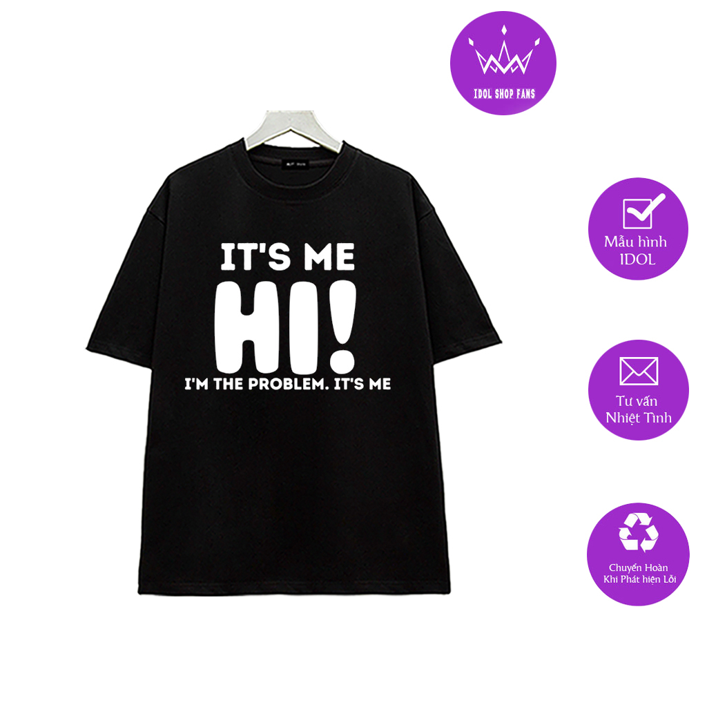 Áo Taylor Swift Midnights Hi Its Me I'm The Problem Anti Hero lyrics tay lửng midnight unisex