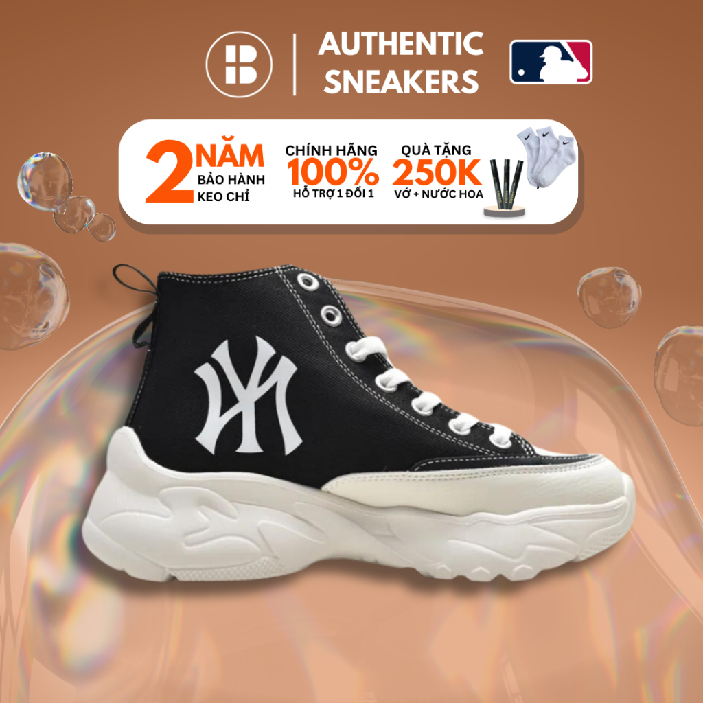 [CHÍNH HÃNG] MLB - Giày Thể thao Cổ Cao MLB CHUNKY HIGH LITE - thời trang unsex nam nữ - 3ASHU1111
