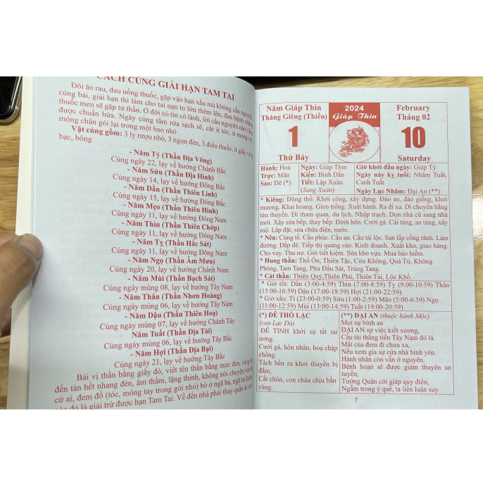 Sách - Lịch Tam Tông Miếu 2024