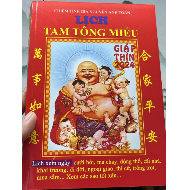 Sách - Lịch Tam Tông Miếu 2024