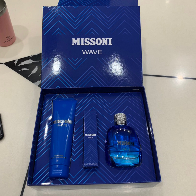 Bộ set nước hoa Missoni Wave EDT Pour Homme sp. 100ml MII821010AS