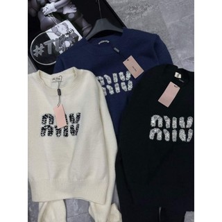 Áo len lông thỏ miumiu đá hàng qccc