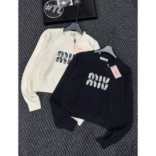 Áo len lông thỏ miumiu đá hàng qccc
