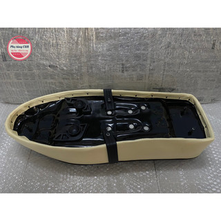Yên dài xe cub dame đế sắt