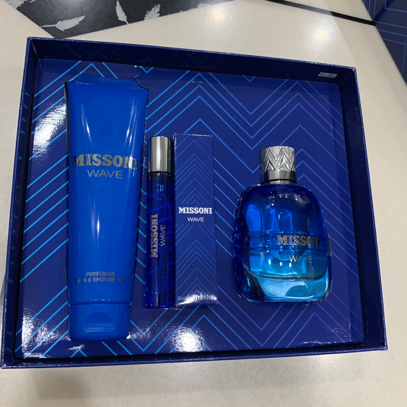 Bộ set nước hoa Missoni Wave EDT Pour Homme sp. 100ml MII821010AS