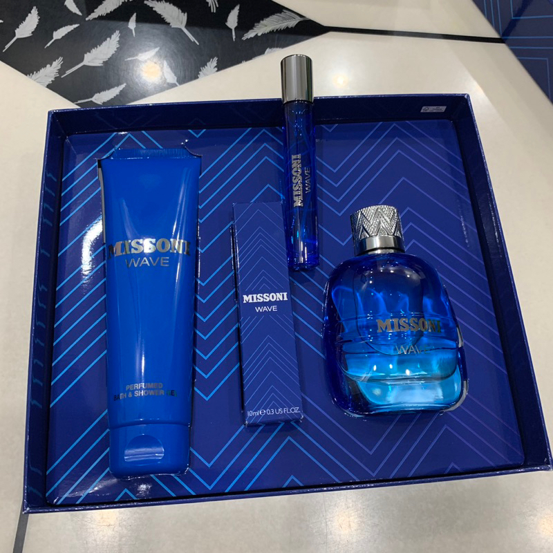 Bộ set nước hoa Missoni Wave EDT Pour Homme sp. 100ml MII821010AS
