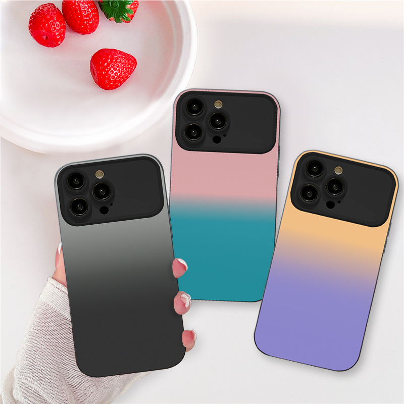 Ốp lưng iphone khung camera chuyển màu  6/6splus/7/7plus/8/8plus/x/xs/11/12/13/14/pro/max/plus/promax - Awifi Z1-14