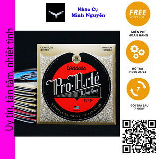 Bộ dây nilon đàn guitar classic ej45