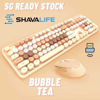 Bộ Bàn Phím Và Chuột Không Dây MOFII SWEET MIXED - Dùng cho PC, Laptop, Tivi, Điện thoại, Tablet - MoFii Candy S