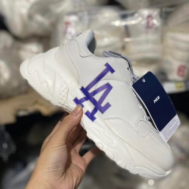 Giày 𝑴𝑳𝑩 Boston, NY màu trắng  chữ NY đen ,ny vàng bản đẹp Tăng chiều cao Nam Nữ