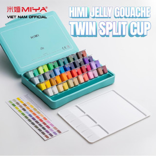 Bộ màu Gouache HIMI MIYA Hộp 18/24 màu
