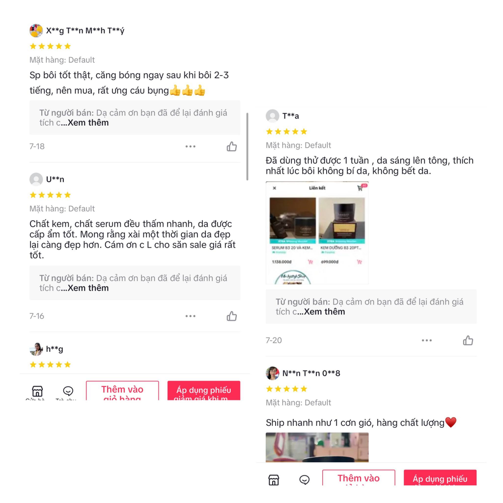 Kem đêm dưỡng trắng B3 20% Lumiderm