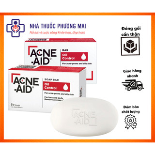 Xà phòng giảm mụn trứng cá acne-aid soap bar 100g