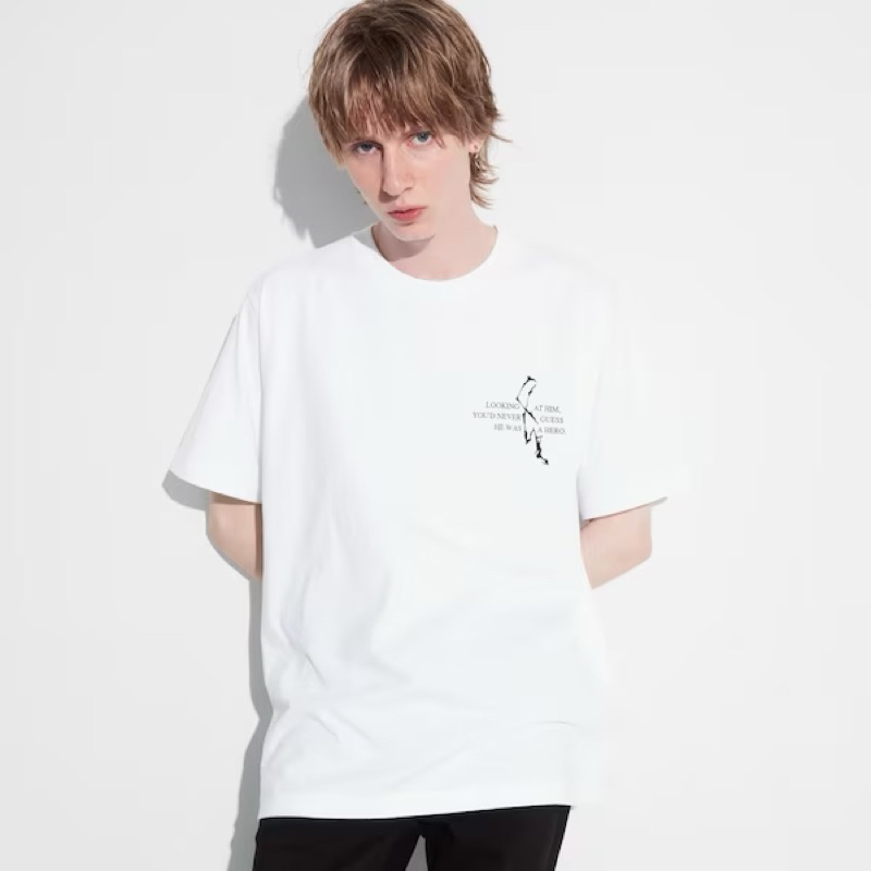 Áo thun cotton UT Nam Uni qlo