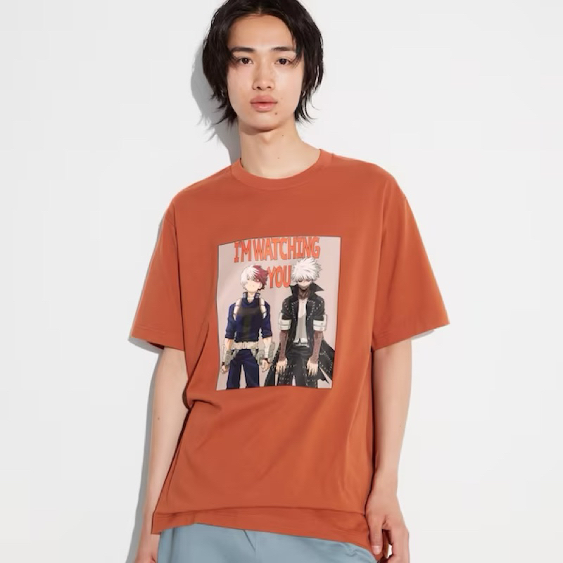 Áo thun cotton UT Nam Uni qlo