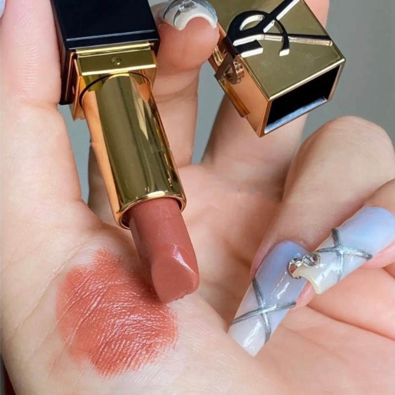 Son YSL màu NM mới tông cam đất pha nâu