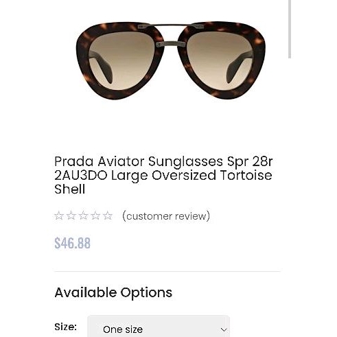 Kính hiệu Prada