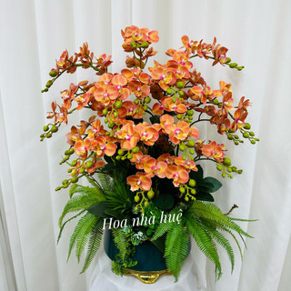 Bình hoa tiểu hồ điệp kèm bình gốm sứ cao cấp