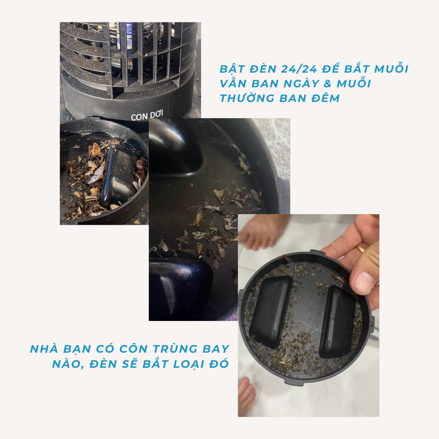 Đèn bắt muỗi Con Dơi model CN02