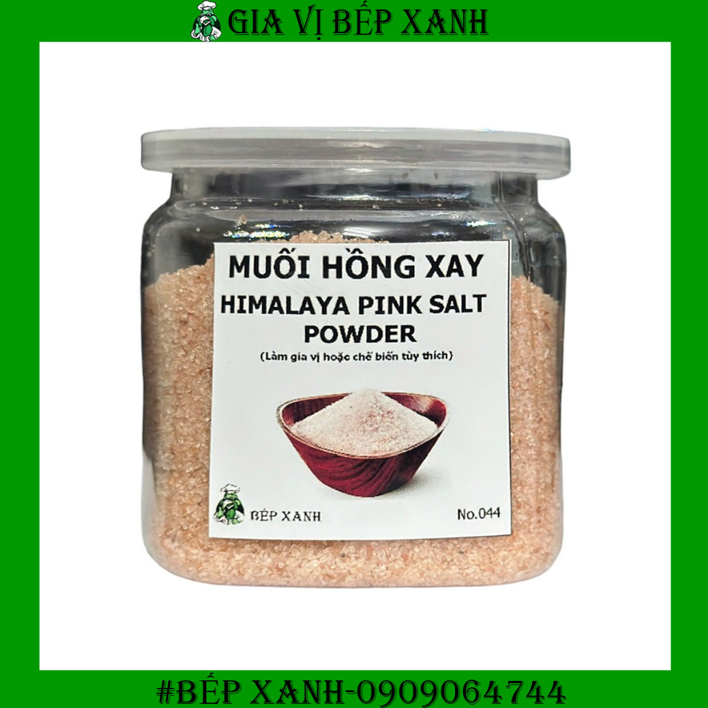 [ 1kg ] Muối hồng xay Himalaya - Himalaya Pink salt powder dùng làm gia vị, siêu tốt cho sức khỏe