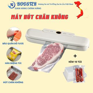 Máy Hút Chân Không Thực Phẩm Mini Gia Đình ,Tặng 10 túi hút chân không-khanhly
