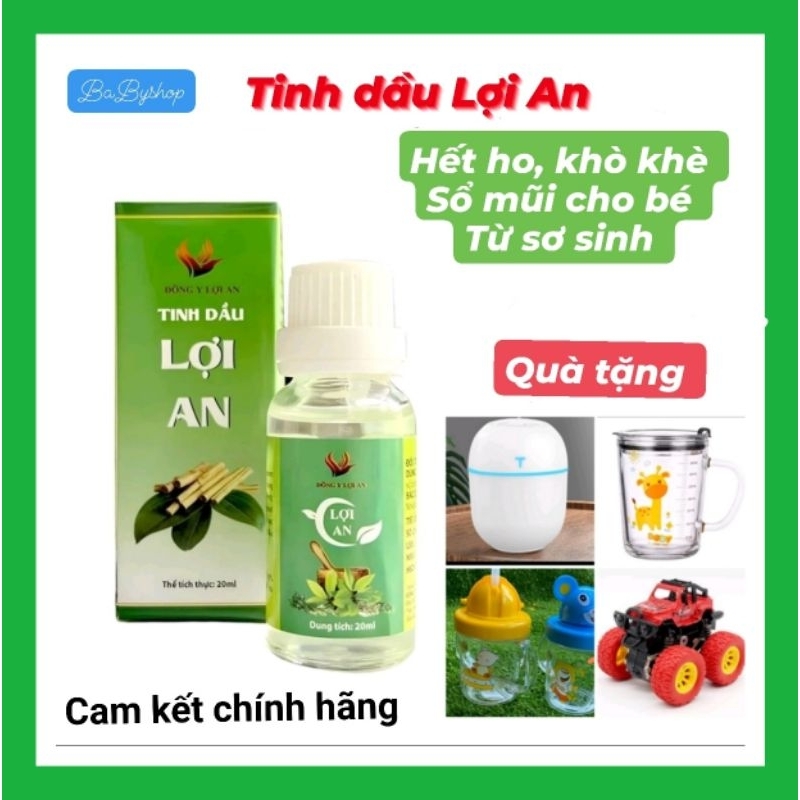 Tinh dầu Lợi An_chính hãng (có quà tặng)