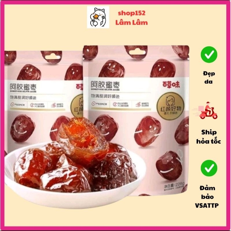 Táo mật Ayao ăn liền - đẹp da giảm nhăn - 228g/bịch