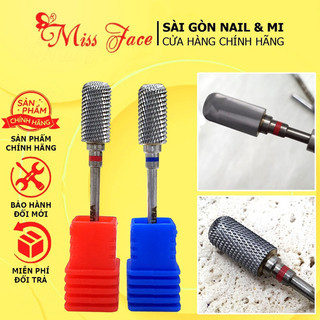 Đầu mài titan mỹ 🇺🇸 - đầu mài titan phá - mịn gel bột - đầu mài có bo tròn - gồm 2 size f - m