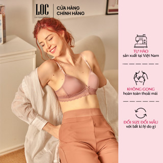 Áo ngực LOC Premium không gọng phối ren BCCRTML