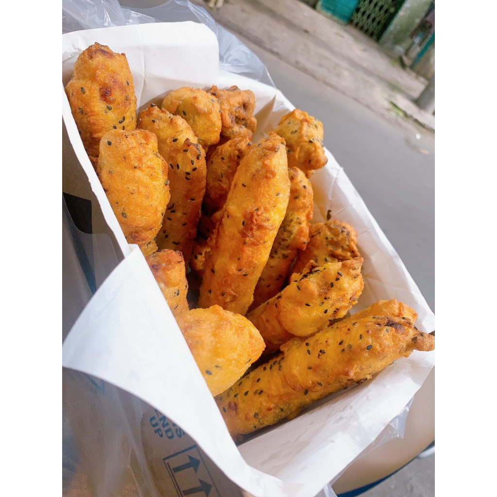 Bột chiên bánh chuối dòn tan ít thấm dầu