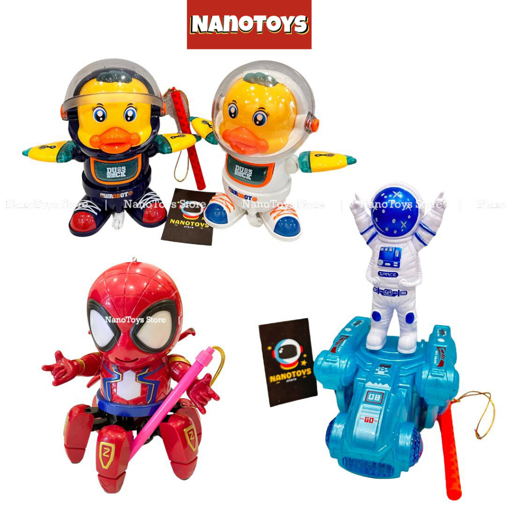 Lồng đèn trung thu chạy pin nhiều mẫu, siêu nhân, công chúa, khủng long, ô tô - tặng kèm pin - NANOTOYS STORE
