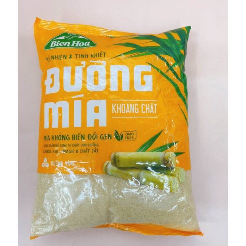 Đường mía vàng thiên nhiên Biên Hoà 1kg