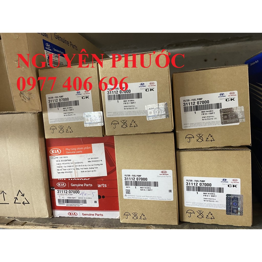 Lọc xăng KIA MORNING 2005 - 2020/ Hàng xịn chính hãng: 3111207000