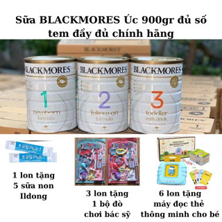 Sữa blackmores úc 900gr đủ 3 số 1,2,3 tem đầy đủ chính hãng