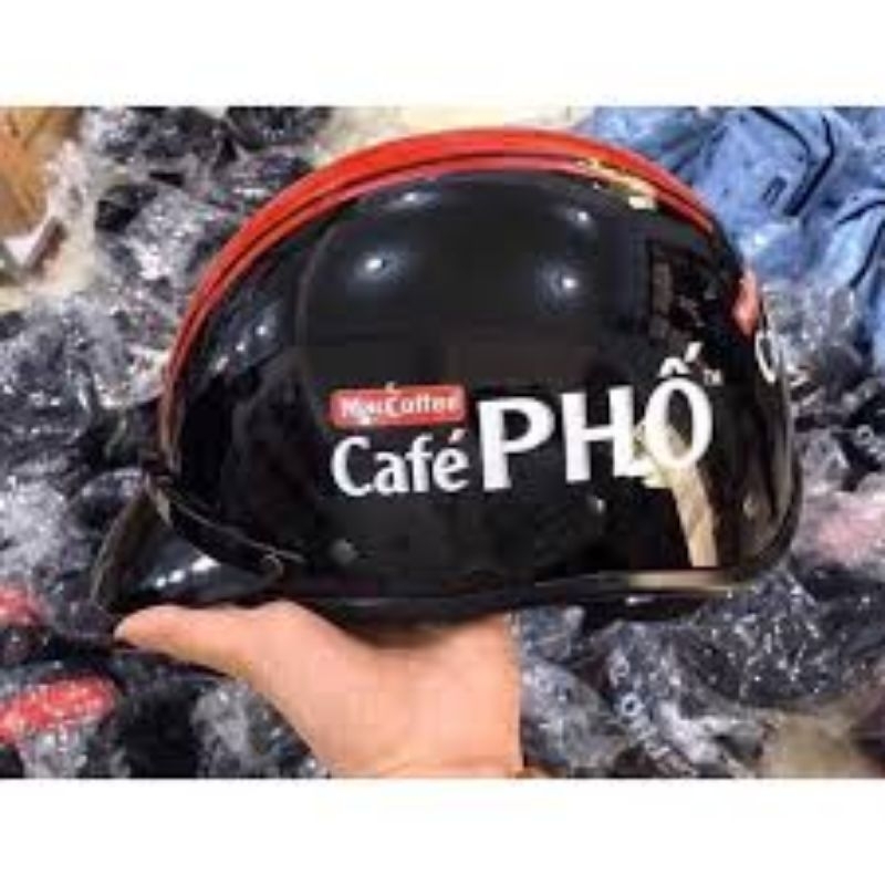 Nón báo hiểm cafe Phố