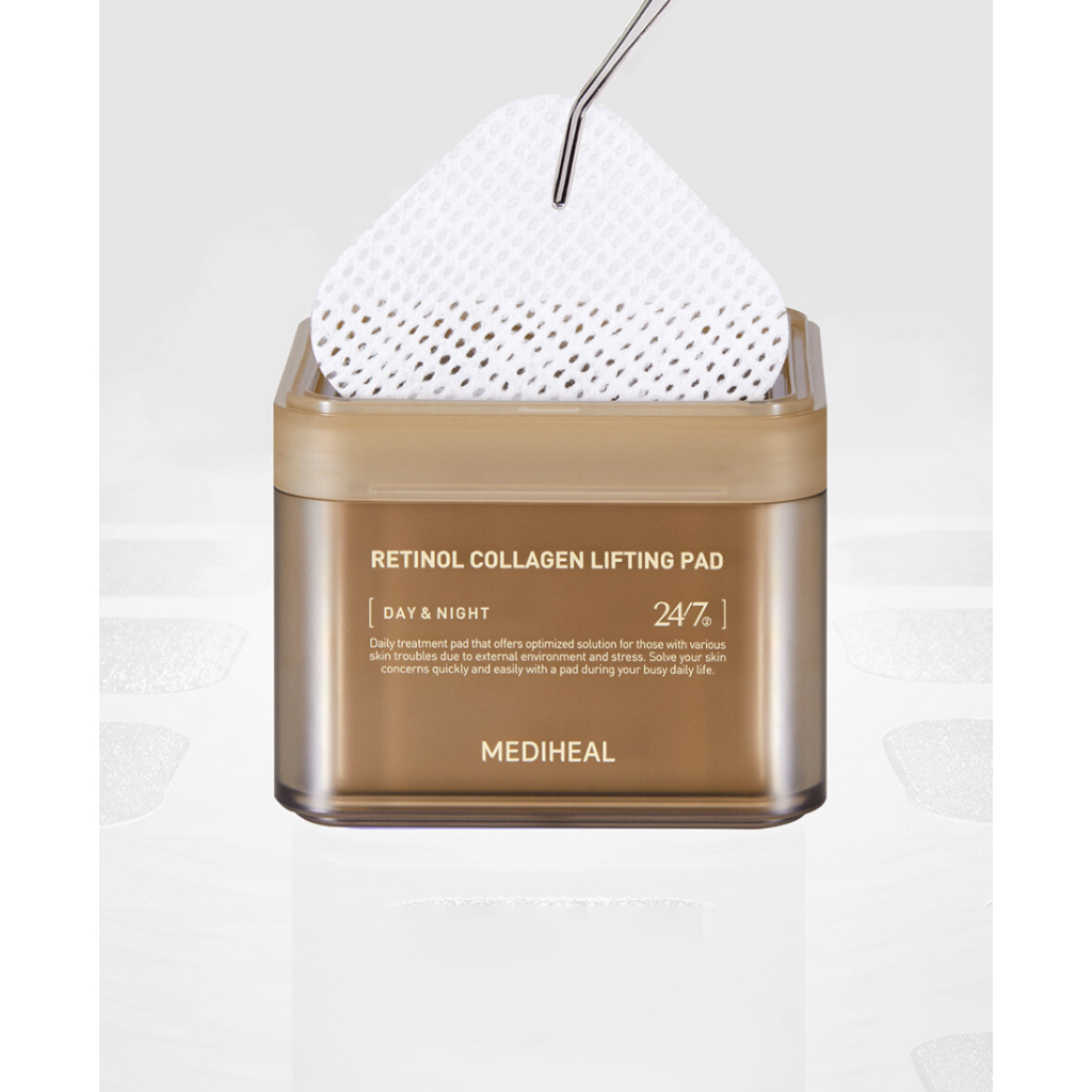 Pad săn chắc da chống lão hóa MEDIHEAL RETINOL COLLAGEN LIFTING PAD