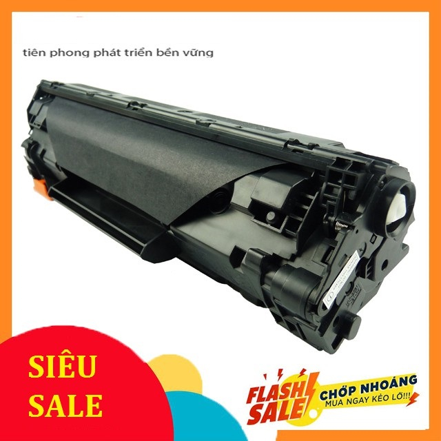 Hộp mực máy in 35A/312 dùng cho máy in HP 1005, 1006,... canon 6000, 3050 nét đậm to, có sẵn mực , BẢO HÀNH