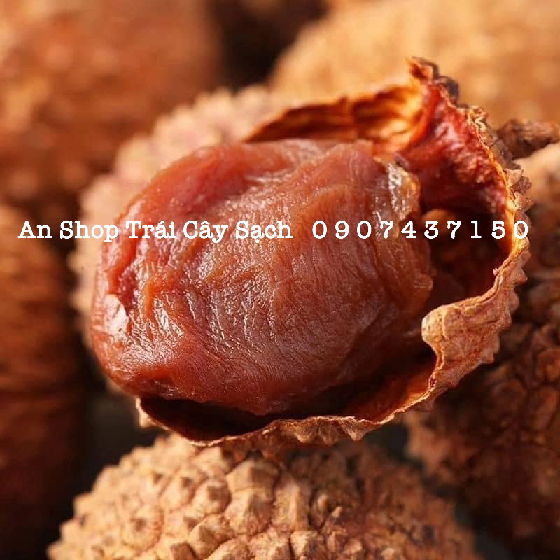 Vải Thiều Sấy Lục Ngạn Bắc Giang (Túi 1Kg)