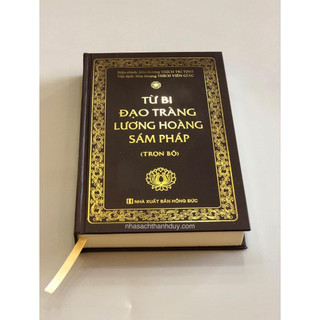 Sách - từ bi đạo tràng lương hoàng bảo sám