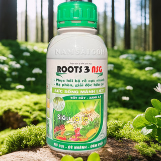Phân bón Roots 3 kích rễ cực mạnh phục hồi giải độc phục hồi cây