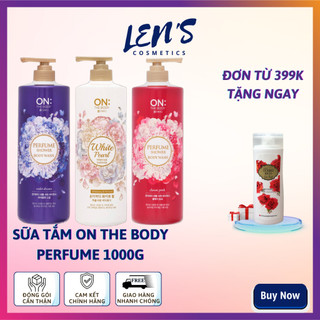[TP HCM] Sữa tắm hương nước hoa On The Body Perfume 1000ML - 3 mùi hương - mẫu mới 2021
