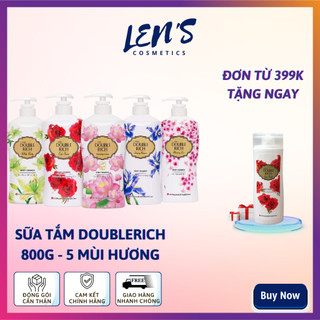 [TP HCM] Sữa Tắm Hương Hoa Thiên Nhiên Double Rich Body Shower 5 MÙI HƯƠNG 800G