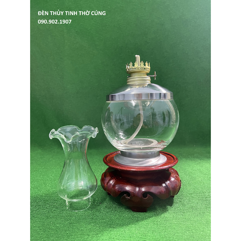 ĐÈN DẦU THỜ CÚNG - TRONG LÙN