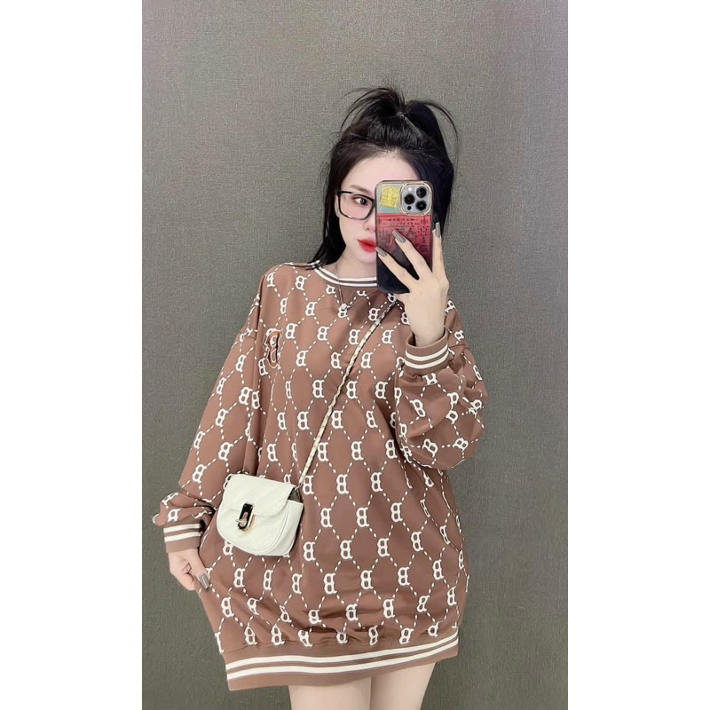 ÁO NỈ CHỮ B 3 MÀU HÀNG SIÊU CẤP