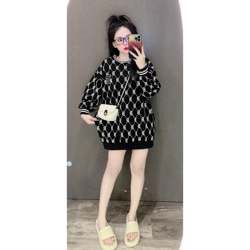 ÁO NỈ CHỮ B 3 MÀU HÀNG SIÊU CẤP